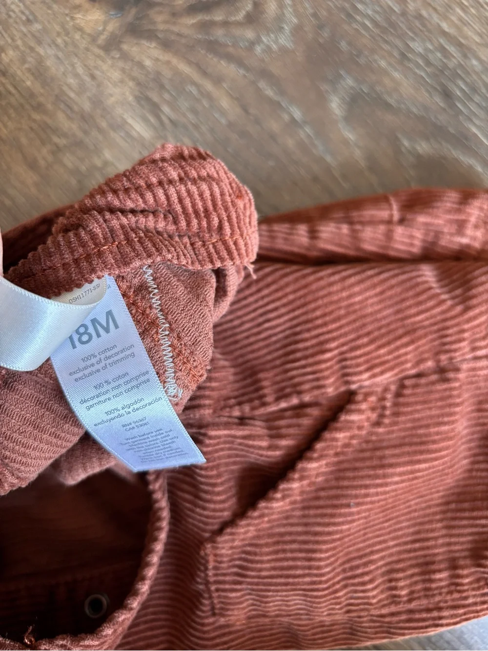 Oshkosh Corduroy Overall Dress